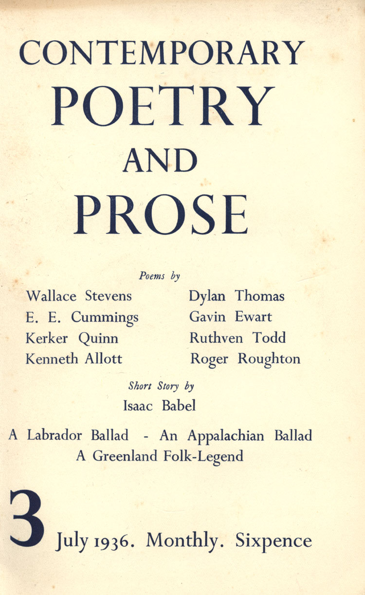 Cover Page